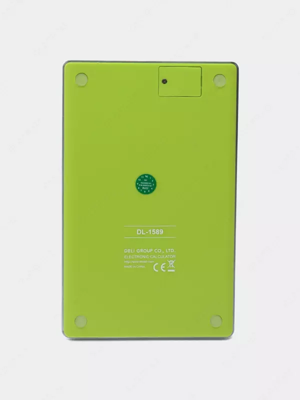   Настольный вычислительный калькулятор Deli Touch 1589  12 разр. (Арт. - 1589-gn) Зеленый