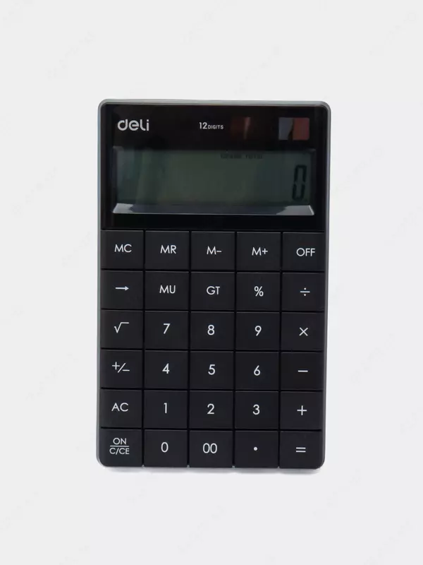 Настольный вычислительный калькулятор Deli Touch 1589Р  12 разр. (Арт. - 1589-P) Черный