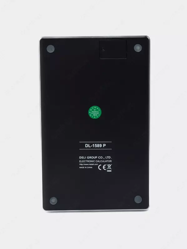   Настольный вычислительный калькулятор Deli Touch 1589Р  12 разр. (Арт. - 1589-P) Черный