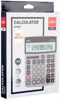  Настольный вычислительный калькулятор Deli CHECK 16 разр. (Арт. - 39265) Серебристый Только в розницу