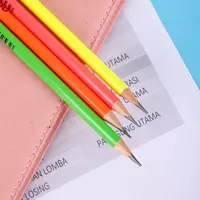  Чернографитный карандаш с ластиком Deli Neon Т50  2В  дерево  туба (Арт. - 51806-EU) Ассортимент Только в розницу