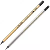  Qora grafit qalam ochirgichli Deli Enovation  HB  yogoch (Art. - 018-EC-HB) - 