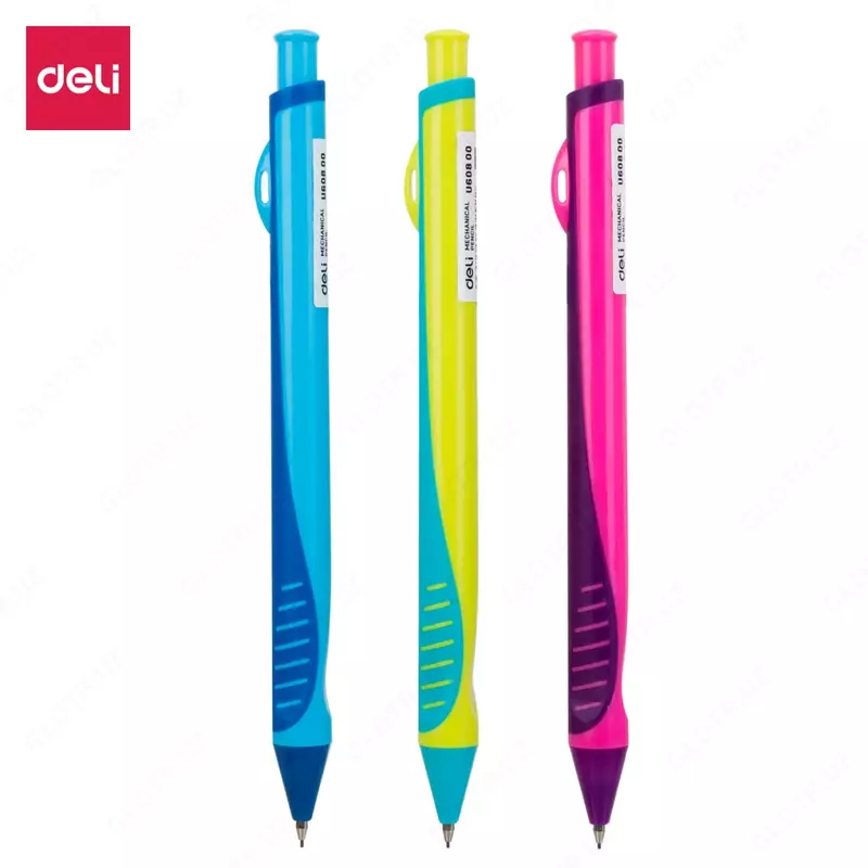 Mexanik qora qorgoshin qalam ochirgichli Deli Neon  0 5 mm  plastmassa (Art. - 60800-EU) Assortiment
