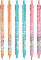 Mexanik qora qorgoshin qalam Deli MiYou  0 7 mm  plastmassa (Art. - 707-EU) Assortiment