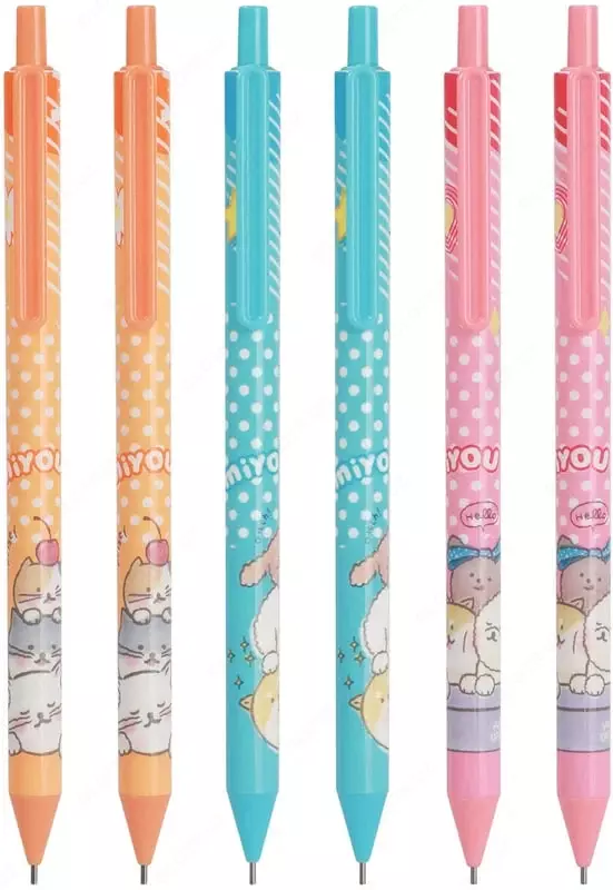 Mexanik qora qorgoshin qalam Deli MiYou  0 7 mm  plastmassa (Art. - 707-EU) Assortiment