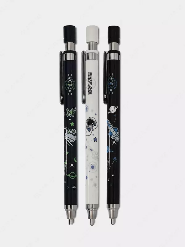 Mexanik qora qorgoshin qalam ochirgichli Deli S426  0 7 mm  plastmassa (Art. - 426-S) Assortiment