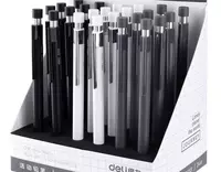 Механический чернографитный карандаш с ластиком Deli S407  0.7 мм  пластик (Арт. - 407-S) Ассортимент