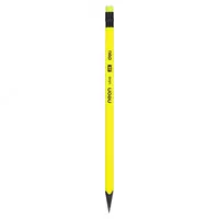  Чернографитный карандаш с ластиком Deli Neon U54600  НВ  пластик (Арт. - 54600-EU) Ассортимент - 