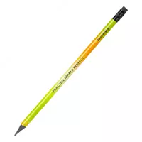   Чернографитный карандаш с ластиком Deli Еnovation  НВ  пластик (Арт. - 020-HB-C-12)