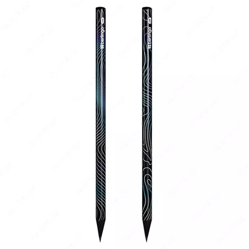 Чернографитный карандаш без ластика Berlingo Electric  НВ  дерево (Арт. - BP00S17) Ассортимент