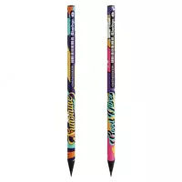 Чернографитный карандаш без ластика Berlingo Groovy  НВ  черное дерево (Арт. - BP00S15) Ассортимент