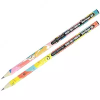 Ochirgichsiz qora grafit qalam Berlingo Memfis  HB  yogoch (Art. - BP00S04) Assortiment