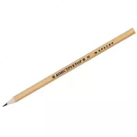 Чернографитный карандаш без ластика Красин Конструктор  М  дерево  лак (Арт. - С-316-М)