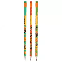 Чернографитный карандаш с ластиком Мульти-Пульти Чебурашка  НВ  дерево (Арт. - BPЧБ_52998) Ассортимент