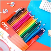   Набор цветных карандашей Deli ColoRun  24 цв.  пластик  картонная уп. (Арт. - 00120-EC)