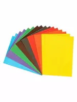  Немелованный цветной картон ArtSpace Львы  А4  16 л./8 цв. (Арт. - Нкн16-8_6961) - 