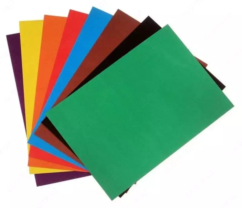  Немелованный цветной картон ArtSpace Лисичка  А4  8 л. (Арт. - Нкн8-8_28649) - 