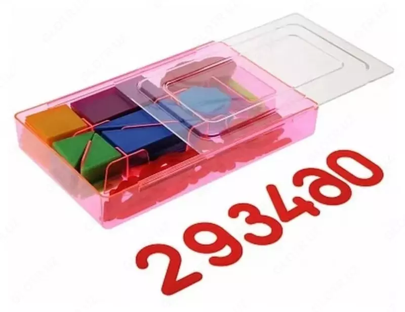   Касса цифр и счетных материалов Стамм Учись считать  пластик (Арт. - УК01)