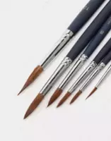  Badiiy dumaloq chotkalar toplami Deli neylon  6 dona  yumshoq (Art. - 283-1-EC) - 