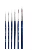  Набор художественных круглых кистей Deli нейлон  6 шт  мягкие (Арт. - 283-2-EC) - 