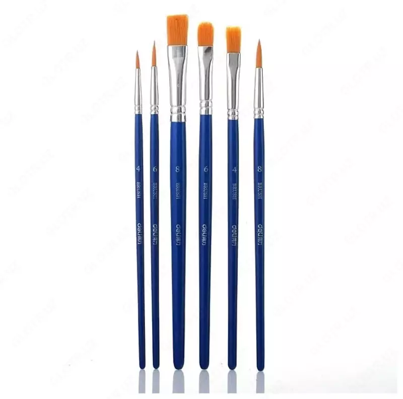 Badiiy chotkalar toplami Deli neylon  6 dona  qattiq (Art. - 278-EC)