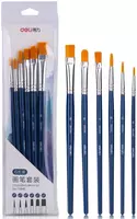 Набор художественных кистей Deli Brush  нейлон  6 шт  средней жесткости (Арт. - 73885)