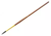 Художественная круглая кисть № 5 Гамма Белка  мягкий ворс 20 мм  ручка дерево (Арт. - 280618.01.05)