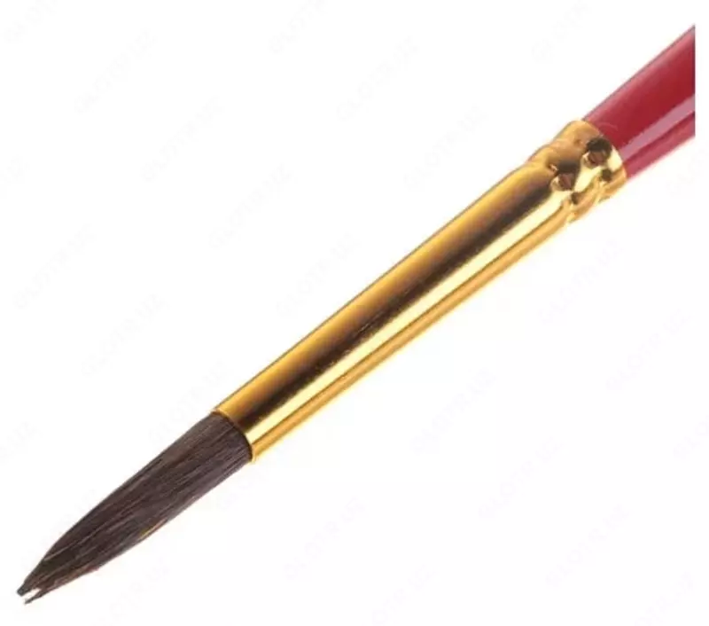  Badiiy dumaloq chotka No 5 Gamma Pony  ortacha qattiq. qoziq  yogoch tutqich (m. - 280618.04.05) - 