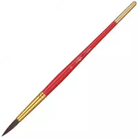 Badiiy dumaloq chotka No 6 Gamma Pony  ortacha qattiq. qoziq  yogoch dastasi (m. - 280618.04.06)