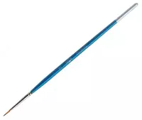 Художественная круглая кисть № 2 Гамма Синтетика  ср.жестк. ворс  ручка дерево (Арт. - 280618.07.02)