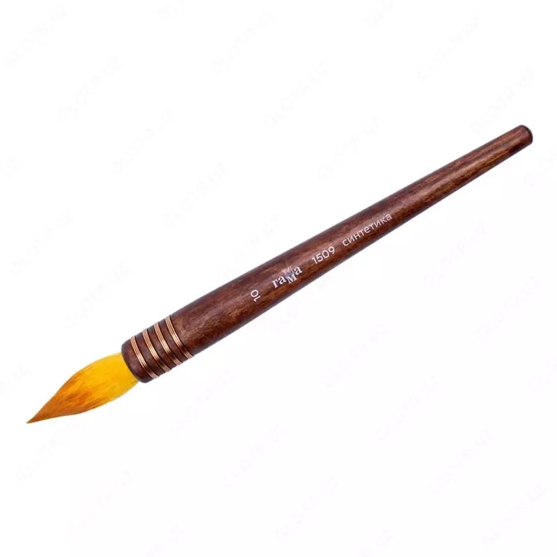 Badiiy dumaloq chotka № 10 Gamma Sintetik  xattotlik  yogoch dastasi (Art. - 1509010)