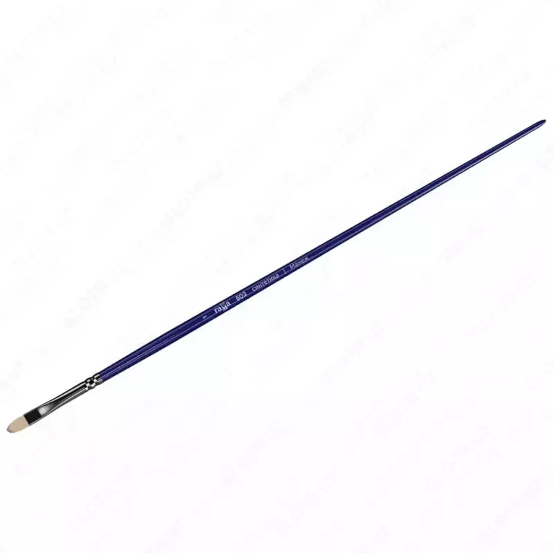 Badiiy tekis-oval sintetik chotka No 2 Gamma Manezh  chor. qiyin qoziq  yogoch dastasi (m. - 503002)