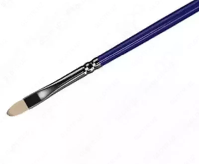  Badiiy tekis-oval sintetik chotka No 2 Gamma Manezh  chor. qiyin qoziq  yogoch dastasi (m. - 503002) - 