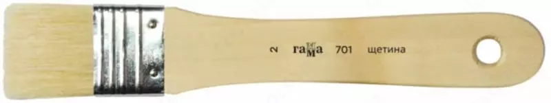  Art fleyta tekis chotkasi № 2 Gamma  tuklar  yogoch dastasi (Art. - 701002) - 