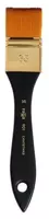  Художественная флейцевая плоская кисть № 35 Гамма  синтетика  ручка дерево (Арт. - 901035) - 