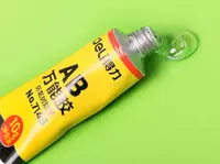   Универсальный двухкомпонентный супер-клей Deli 7148  20 гр.  блистер  2 шт. (Арт. - 53586)