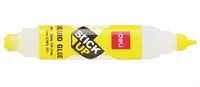  Канцелярский двухсторонний жидкий клей Deli Stick UP  35 мл.  два аппликатора (Арт. - 21310-EA) - 
