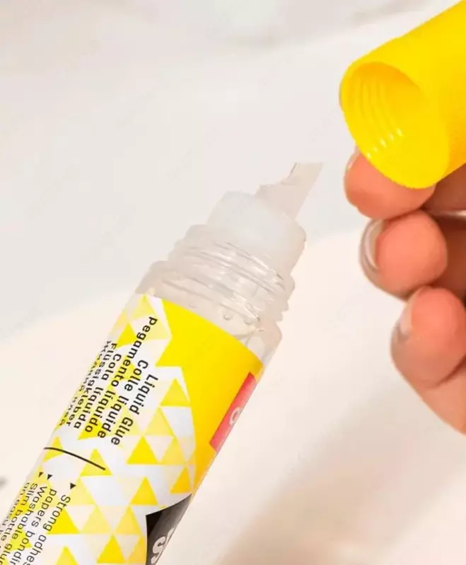  Канцелярский жидкий клей Deli Stick UP  30 мл.  аппликатор (Арт. - 251-A) - 