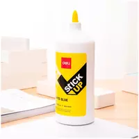   Жидкий канцелярский ПВА клей Deli Stick UP  1000 мл. игольчатый аппликатор (Арт. - 74913-EA)