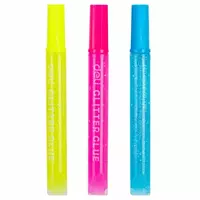 Glitter Gel loyi Deli Explora  3 Neon. TSV  arizachingiz  blister (Art. - 71201-ea)