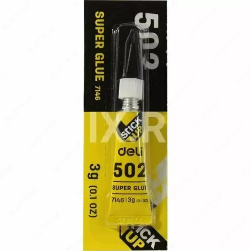 Универсальный супер-клей Deli StickUP 502   3 гр.  блистер (Арт. - 7146)