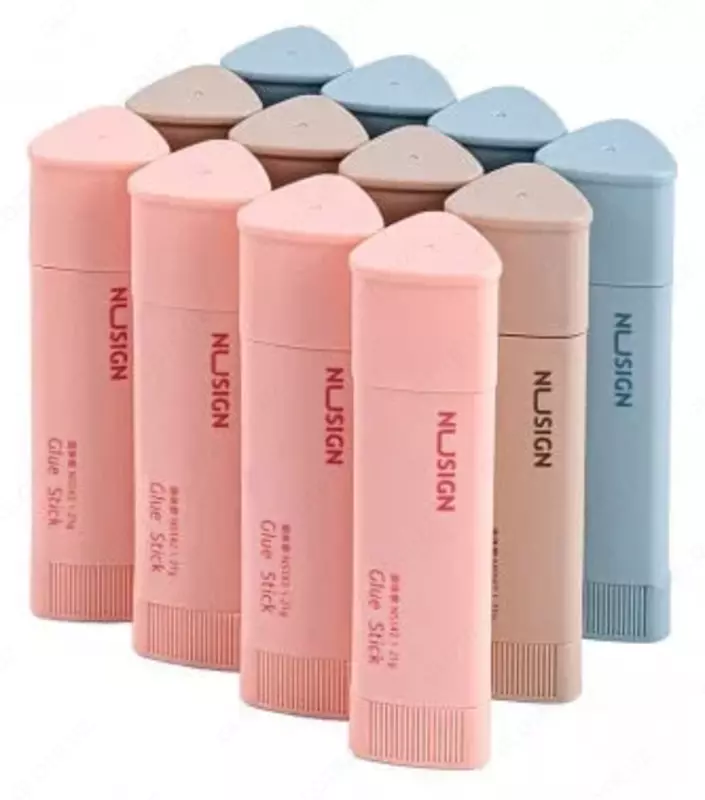 Канцелярский клей - карандаш Deli Nusign  21 гр  прозрачный  высокая вязкость (Арт. - 149-NS) Ассортимент