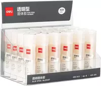 Канцелярский клей - карандаш Deli 8 гр  прозрачный  высокая вязкость (Арт. - 53407)