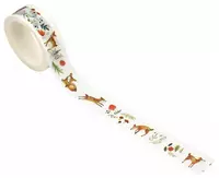  Yillik yopishqoq lenta MESHU Yoqimli kiyik  1 5 sm x 3 m (Art. - MS_36875) - 