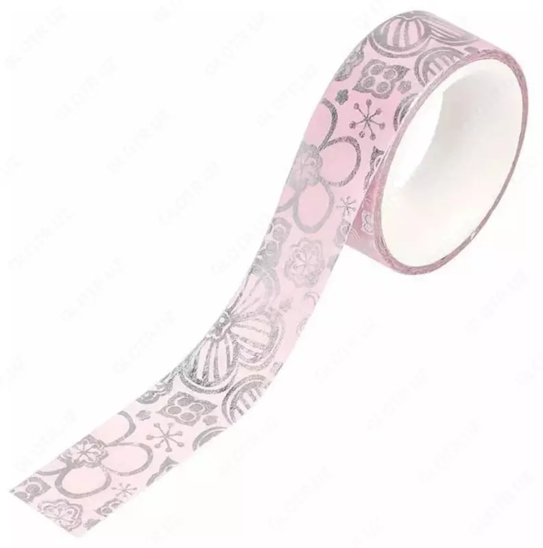  Клейкая лента декоративная MESHU Pink elegance 1 5 см х 3 м (Арт. - MS_36869) - 
