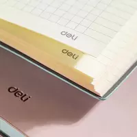  Записная книжка (клетка) Deli N140G  А5  210 х 143 мм  96 л. (Арт. - 140G-N-yl) Светло/Зеленая - 