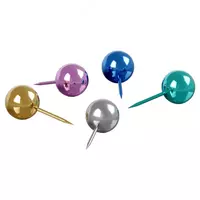  Kantselyariya quvvat pinlari Berlingo 10 mm  50 dona  oram. plast. (Mad. - PN5020) Kol. turli xil - 