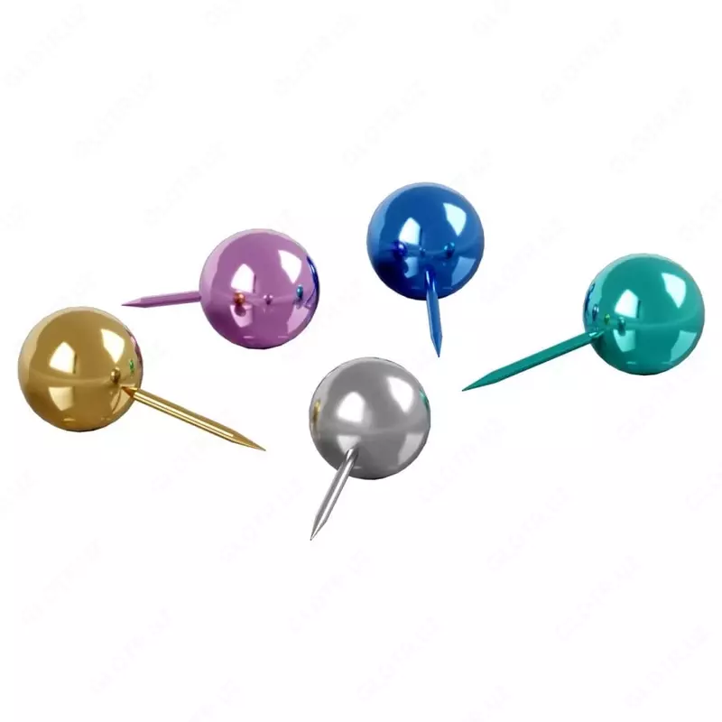  Kantselyariya quvvat pinlari Berlingo 10 mm  50 dona  oram. plast. (Mad. - PN5020) Kol. turli xil - 