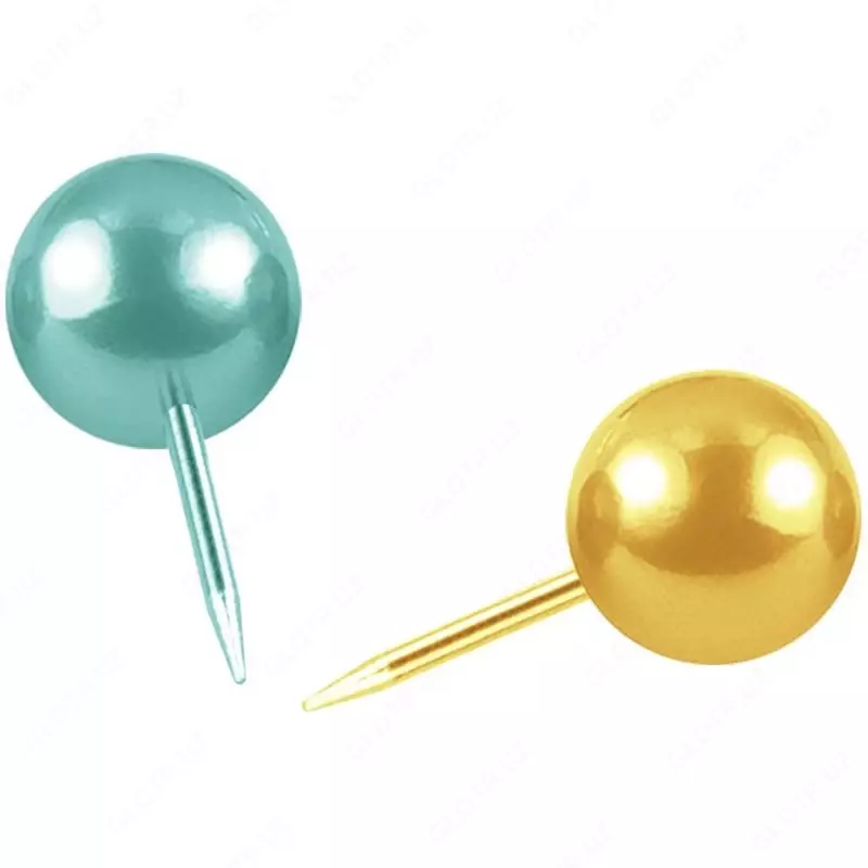   Kantselyariya quvvat pinlari Berlingo 10 mm  50 dona  oram. plast. (Mad. - PN5020) Kol. turli xil