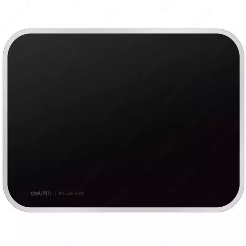   Коврик для мыши Deli 250 х 200 х 3 мм  резиновый. (Арт. - 83009) Черный